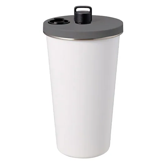 ストロー付ステンレスサーモタンブラー470ml(TS-1971)ホワイト