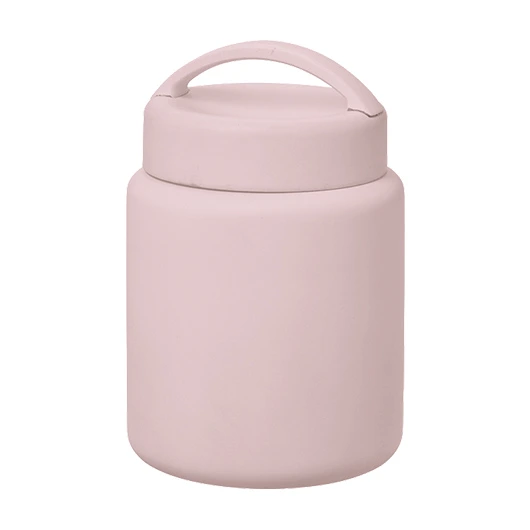 Handitサーモフードポット430ml(TS-1988)ピンクベージュ